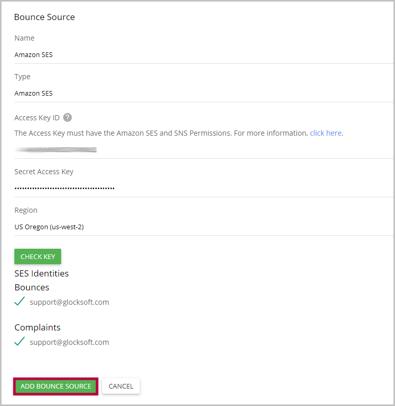 How to Process Amazon SES Bounces with GlockApps