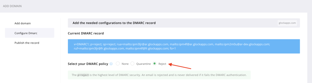 DMARC tester