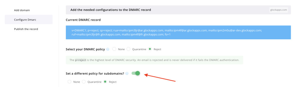 DMARC report analyzer