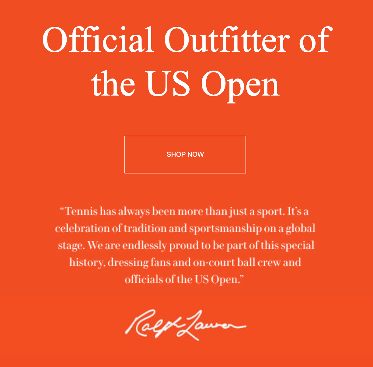 Orange email template
